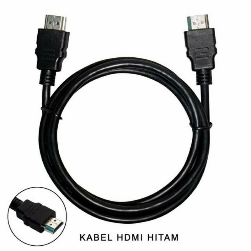 KABEL HDMI 1.5 METER BULAT STANDART KABEL HDMI TO HDMI 1.5M BULAT CABLE HDMI 1.5M HDTV