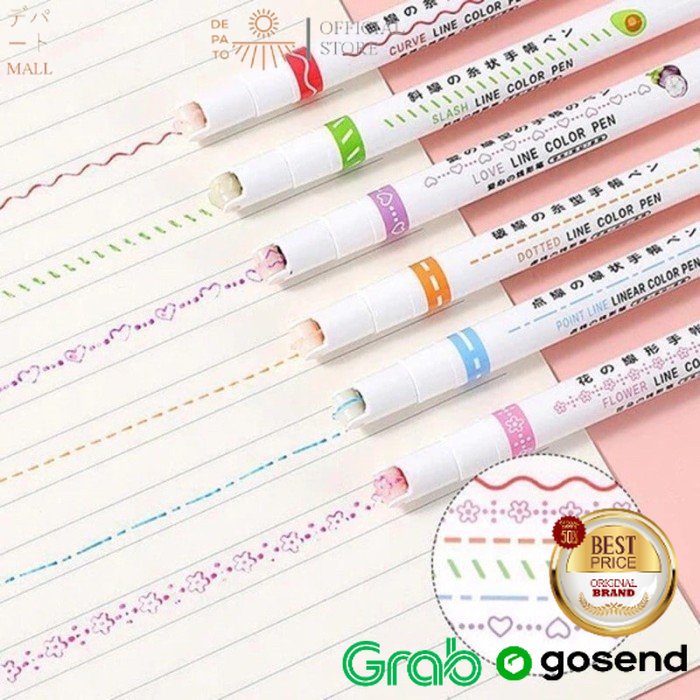 

CURVE HIGHLIGHTER PEN ISI 6 DP