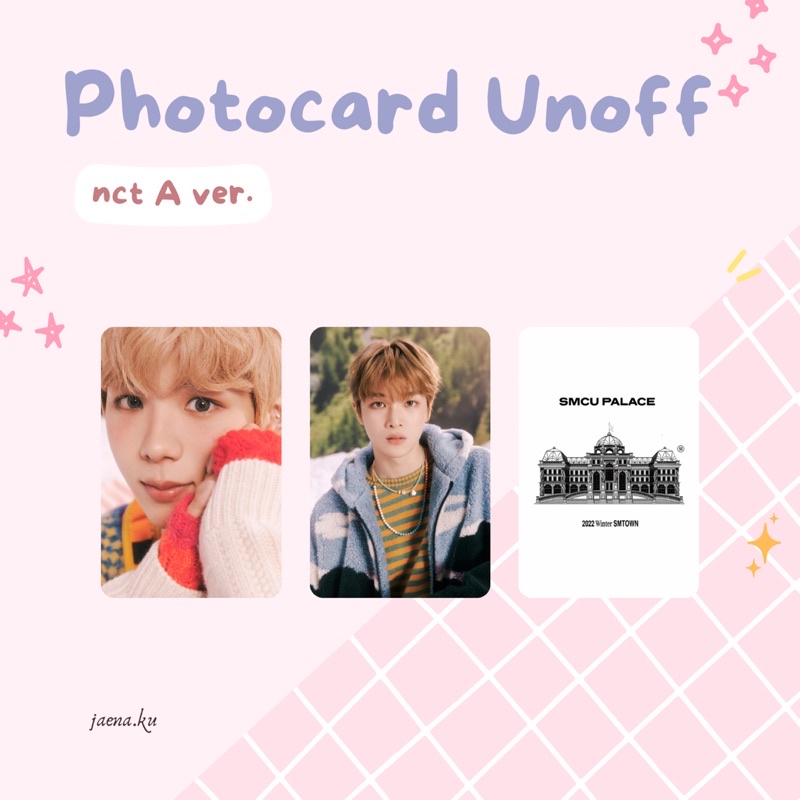 [SMTOWN] PHOTOCARD UNOFF WINTER SMTOWN 2022 NCT DREAM NCT 127 WAYV