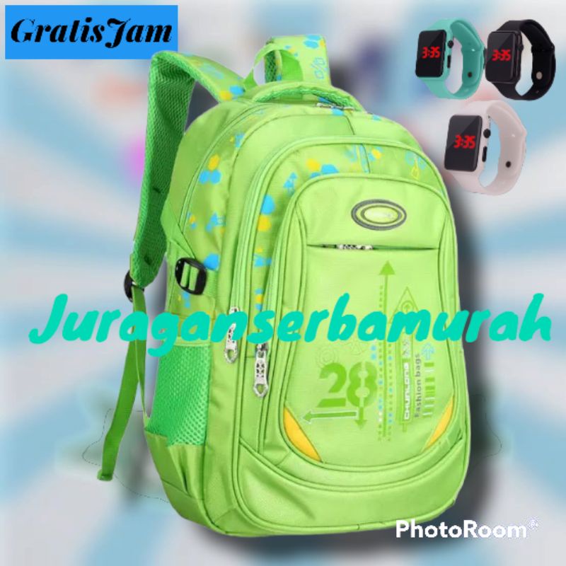 Tas ransel Sekolah SD SMP ukuran besar murah