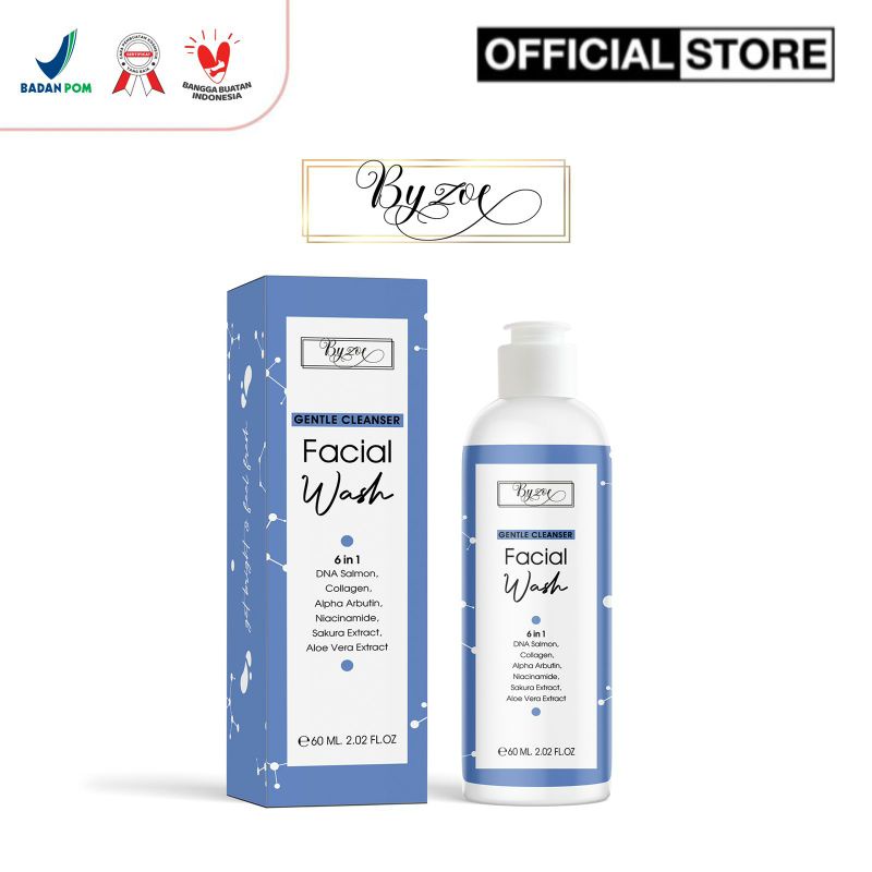 Byzoe Gentle Cleanser Facial Wash with 6 active ingredient