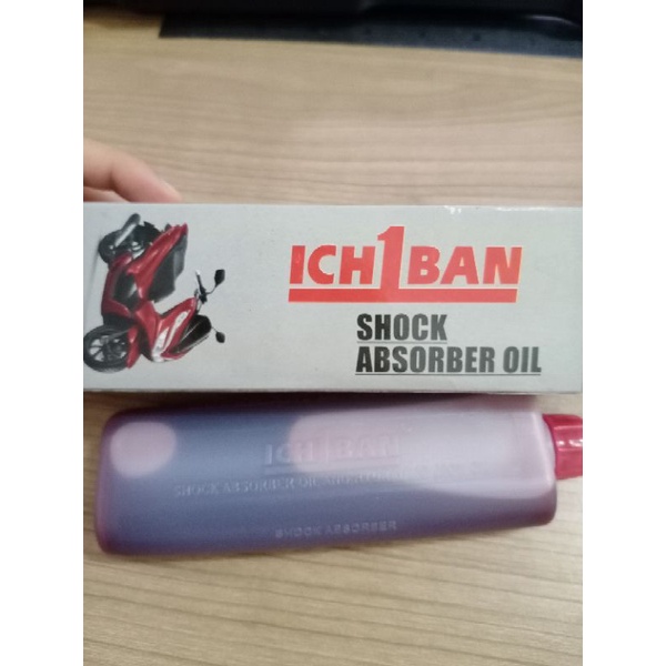 1 Botol Oli Shock Breker Motor / Shock Absorber Oil Motor Merek Ichiban / Hydraulic Jack Oil