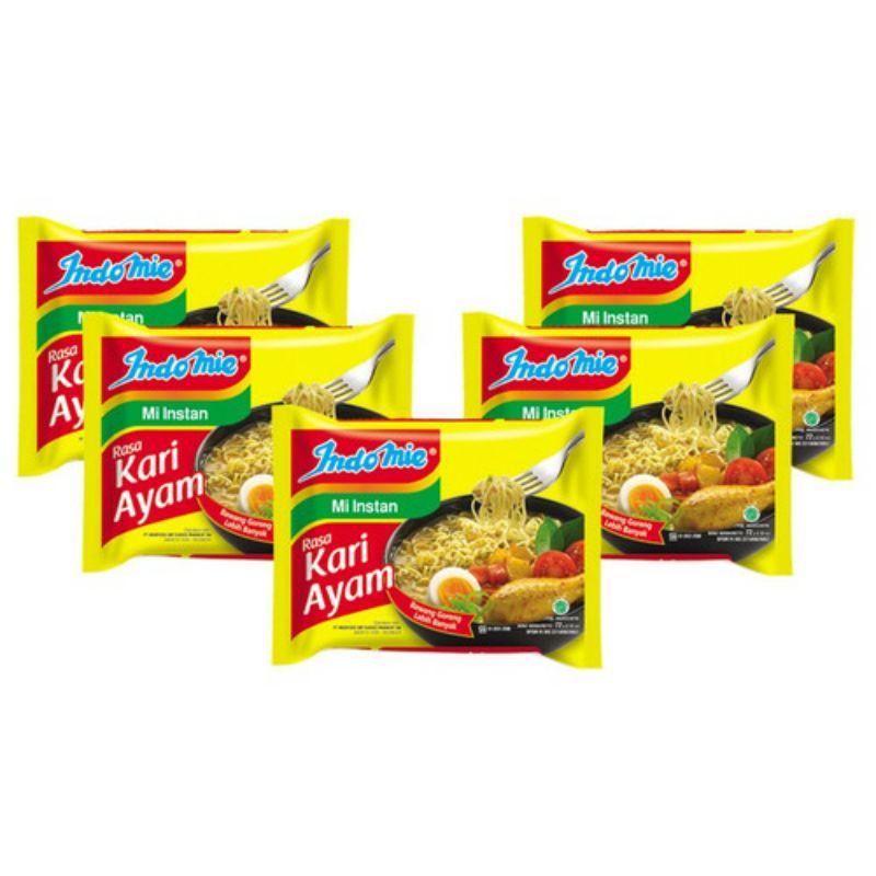 

Indomie Kari Ayam 72gr/5pcs