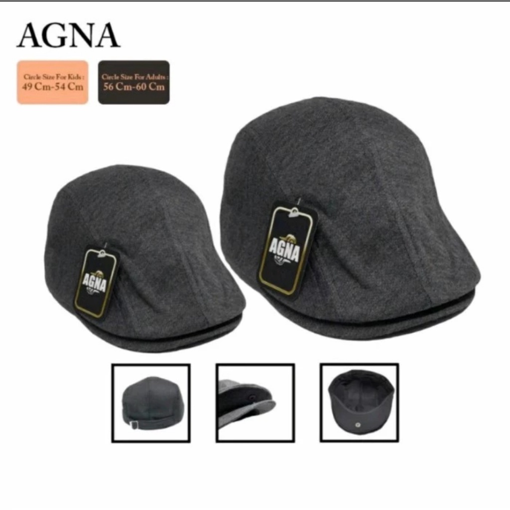 Topi Kodok / Flat Cap Hat / Topi Copet / Topi Pelukis / Topi Sutradara / Topi Patino