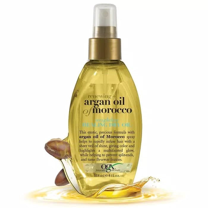 OGX ORGANIX RENEWING ARGAN OIL OFF MOROCCO WEIGHTLESS REVIVING DRY OIL