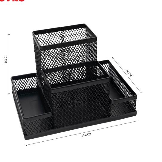 

Kekinian Desk Set / Pen Holder / Tempat Alat Tulis Jaring Jala Joyko DS-19 !
