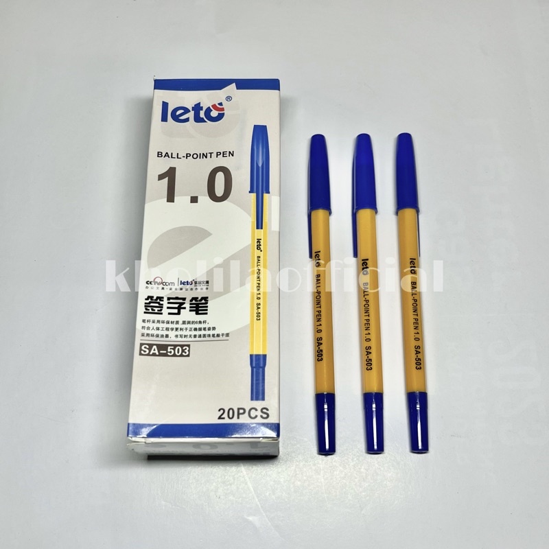 

PULPEN BALPOINT LETO 1.0MM