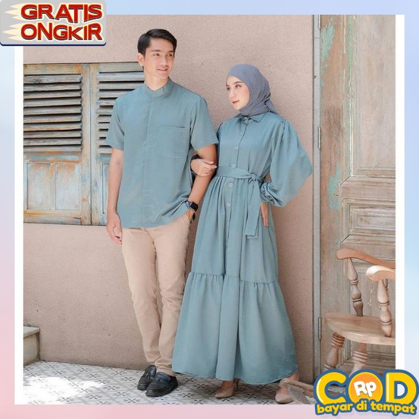 Baju Couple Pasangan Terbaru Pakaian Cople Suami Istri Gamis Couple Ayah Ibu Bju Kapelan Cowok Cewek