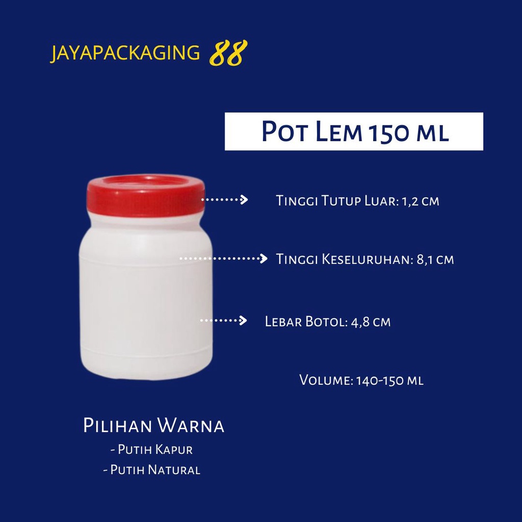 

JP88 POT LEM 150 ML