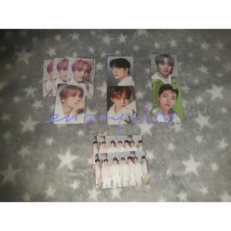 HAECHAN RENJUN CHENLE NCT DREAM THE DREAM SHOW TDS 2 FORTUNE SCRATCH PC SELCA