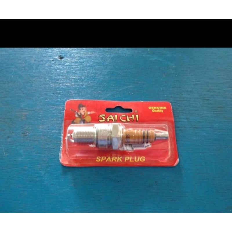 Busi Spark Plug Mesin Bensin GX160 GX200 GX270 GX390 Genset 2000 2500 3000 5000 5500 Watt Saichi