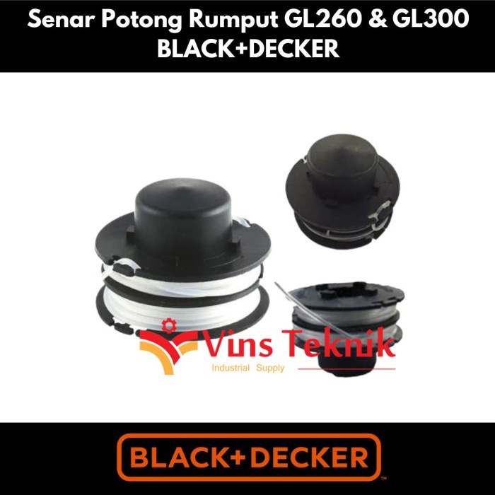 Mata Potong Rumput Gl300 Senar Spool Drum Gl 300 Black & Decker