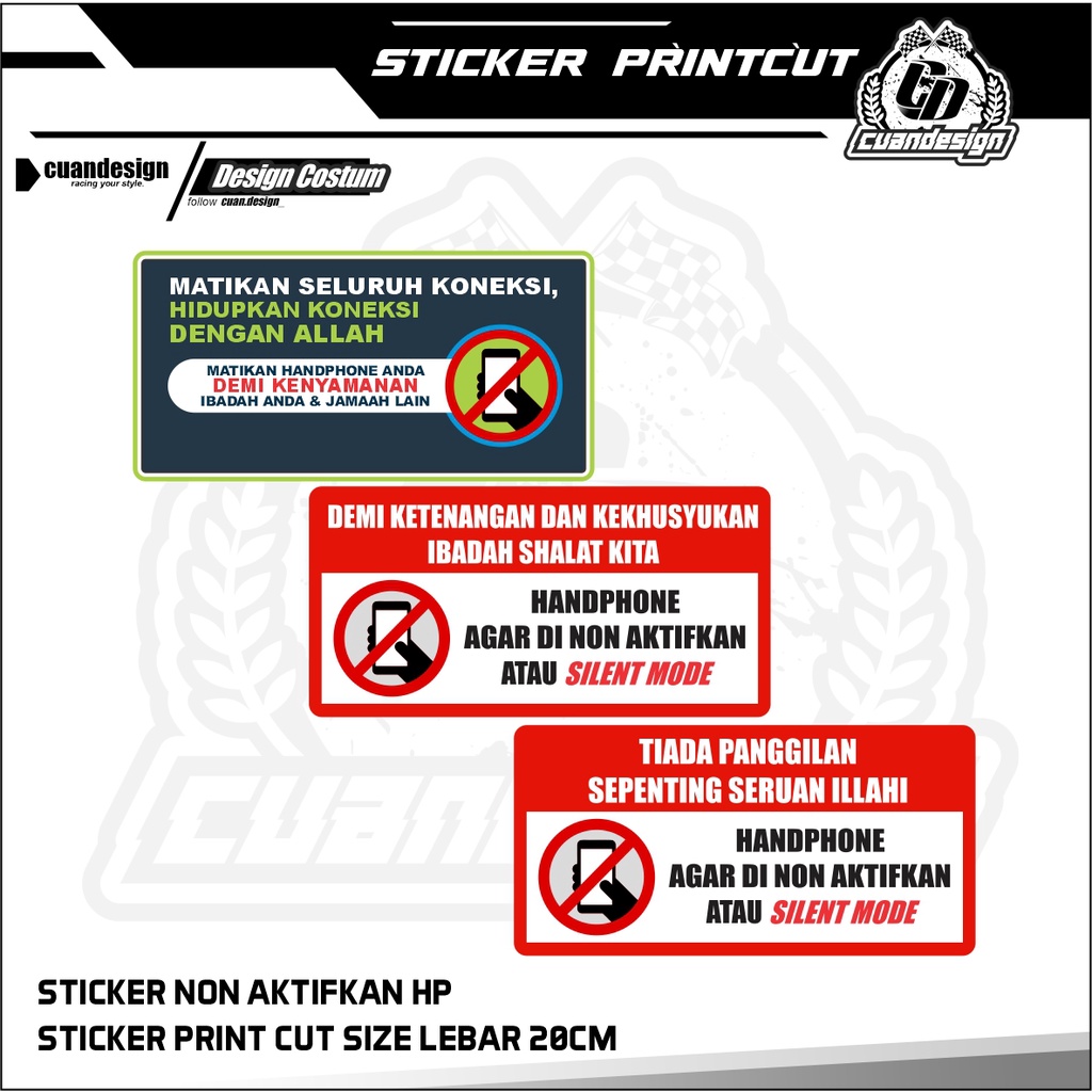 

STIKER STICKER LARANGAN MENGGUNAKAN HP DI DALAM MASJID / NONAKTIFKAN HP DI MASJID
