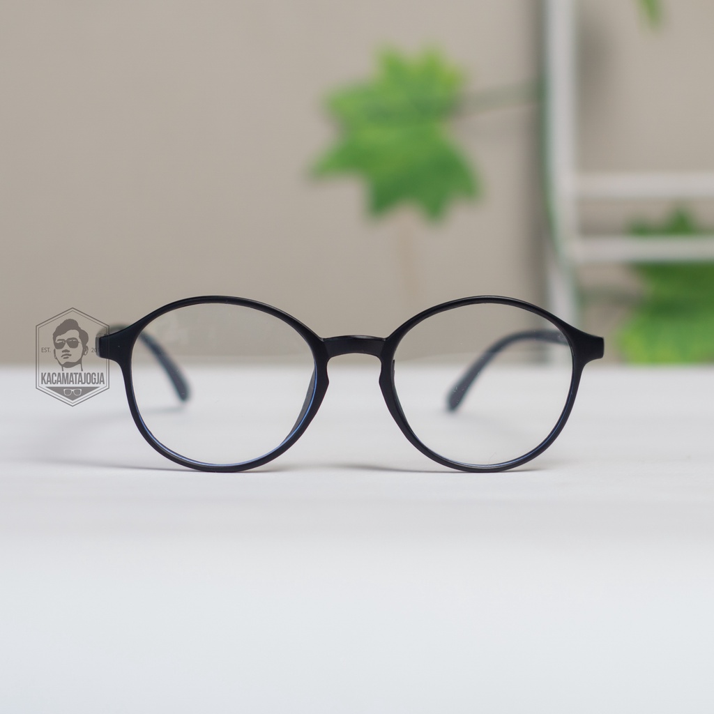 Frame Kacamata Plastik Semi Bulat Lentur - ARUNA 05