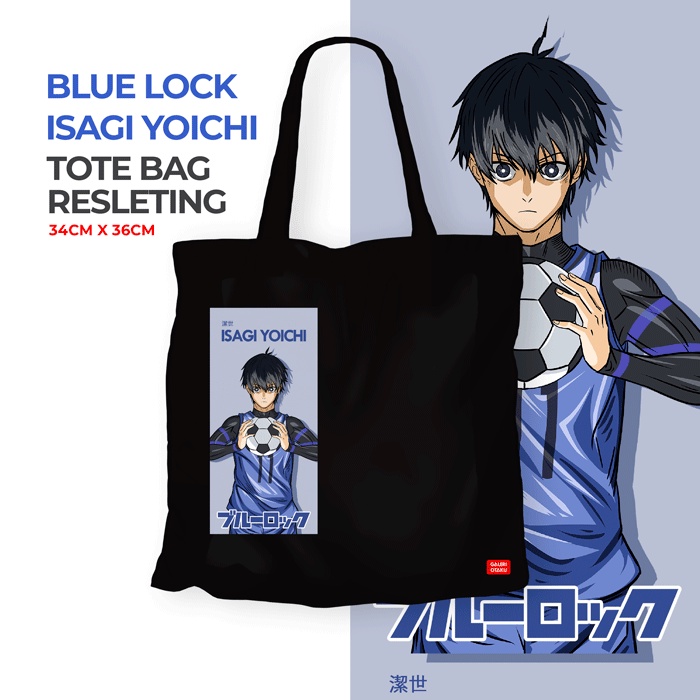 Galeri Otaku - Totebag Blue Lock Edition Premium Black