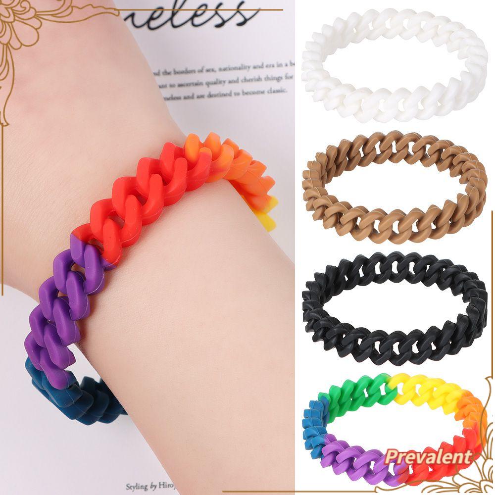 Preva Gelang Silikon Aksesoris Perhiasan Pesta Fashion Charm Band