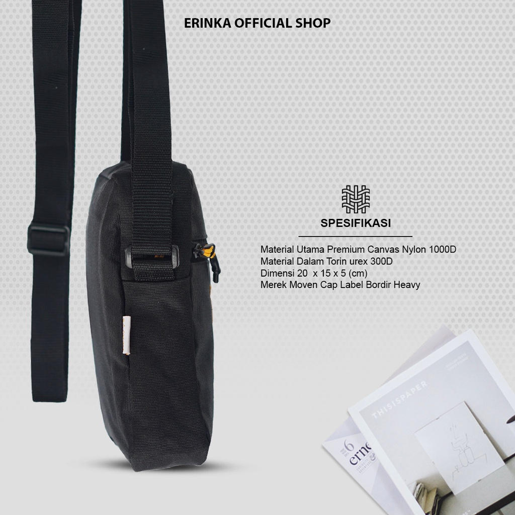 Heavy.bag Slingbag mini distro Heavy original - Tas Selempang Pria Casual Pouch Bag