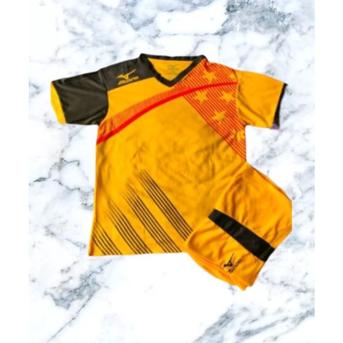 Jersey Anak SETELAN Bola baju Voliy Anak baju futsal junior UK 5-13thn