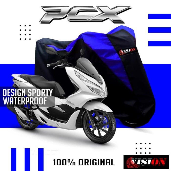 COVER MOTOR PCX SARUNG PENUTUP BODY MOTOR WATERPROOF VISION