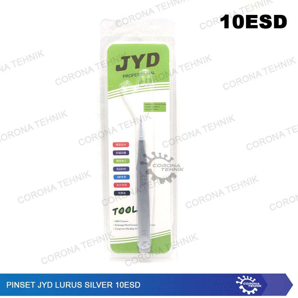 10ESD - Pinset JYD Lurus Silver