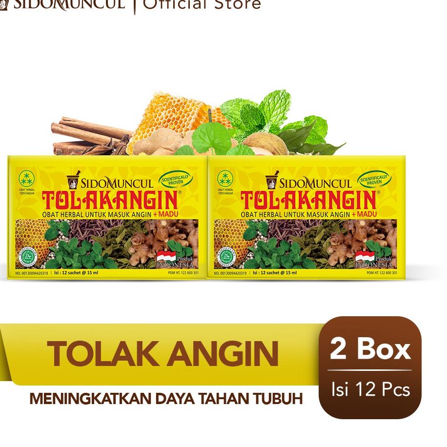 

[PRODUK ZGM9M] Tolak Angin Cair Dus 2x12's Herbal - Masuk Angin Daya Tahan Tubuh TDM