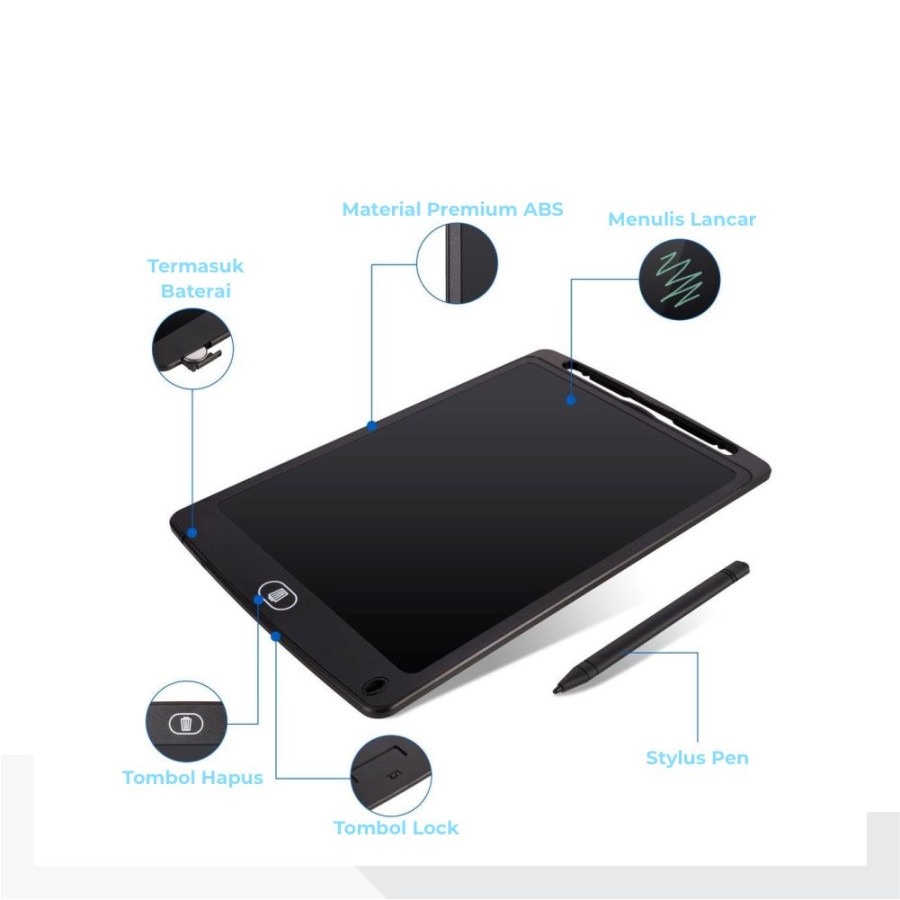 Writing Tablet LCD 8.5 Writing Pad / Drawing Pad Papan Tulis LCD 0854