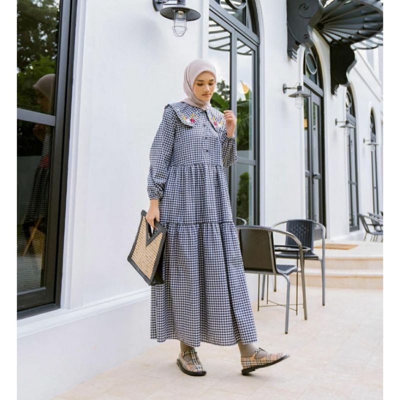 HAIDEEORLIN DIORA GINGHAM BLACK/HAIDEEORLIN/PRELOVEDLIKENEW/HAIDEEORLIN