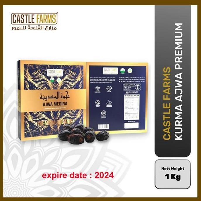 

PROMO CASTLE FARMS KURMA AJWA PREMIUM ORGANIK 1KG 1 KG ORIGINAL RTH694GTR