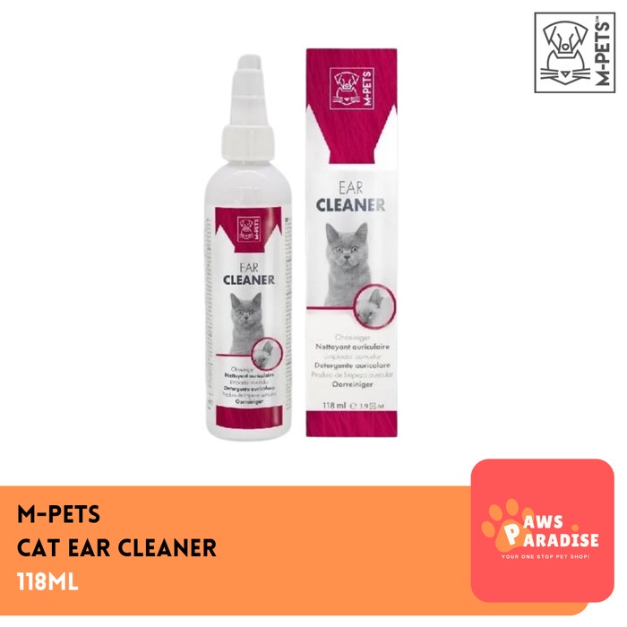 M-PETS Cat Ear Cleaner 118ML / Cairan Pembersih Telinga Kucing