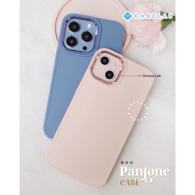 CASE PASTEL DOVE IPHONE 14PROMAX 14PRO 14PLUS 14 SOFTCASE PANTONE DOVE LIST CAMERA STEEL !! READY !!