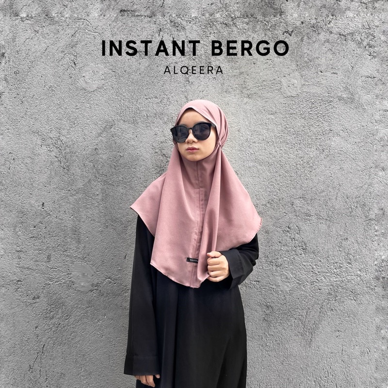 Instant Bergo | Hijab Bergo Maryam | Alqeera