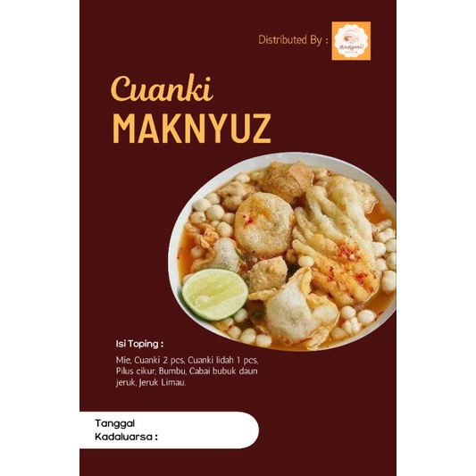 

CUANKI MAKNYUZ ENAK MURAH