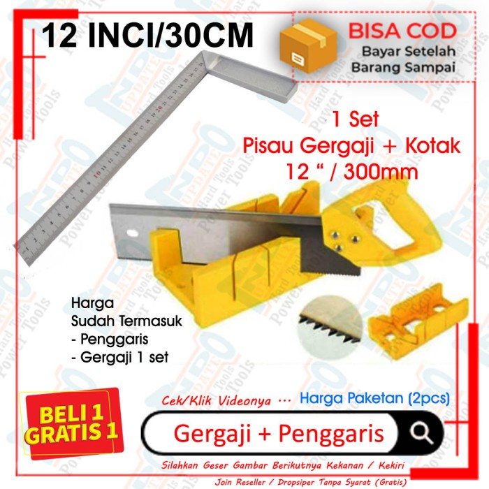 

Matr Penggaris Siku Stainless Steel Besi Gergaji Pigura Figura Manual Sudut