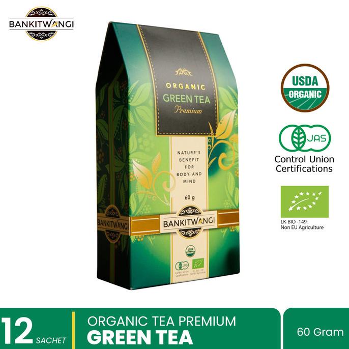 

Teh Organik || Teh Hijau ( Bankitwangi Organic Green Tea ) 60 gr
