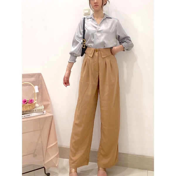 SHURI Pants / Celana Jennie / Long Pants Formal / Korea Kulot P17