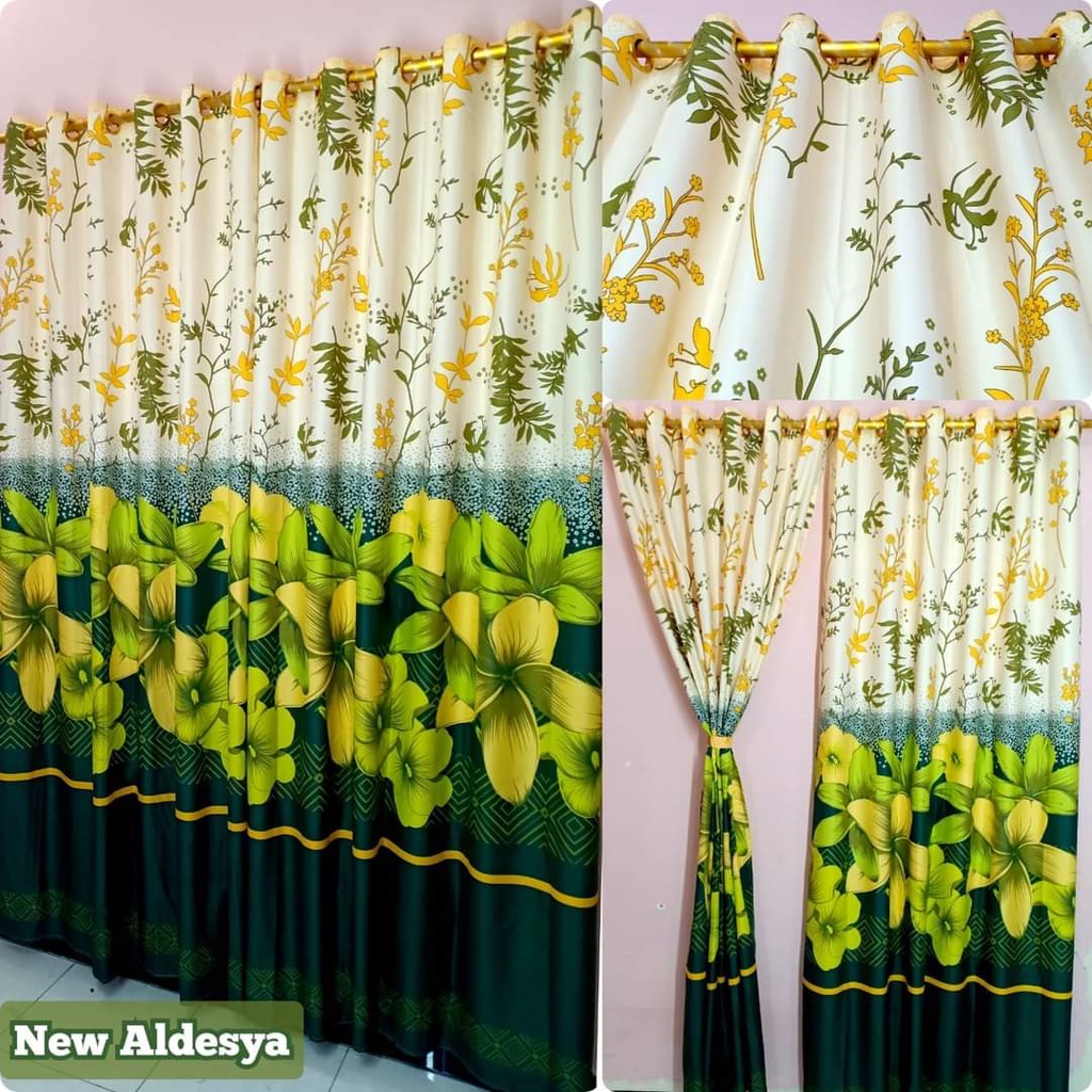 PROMO GORDEN SMOKRING 12 RING UK 135x220 JENDELA PINTU MOTIF TERBARU NEW POLOS  TERALIS KEKINIAN  TE