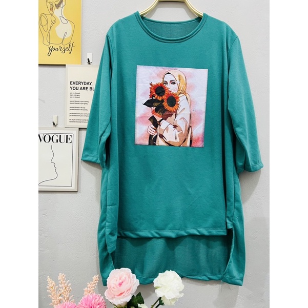 Cherry_ TUNIK WANITA / TUNIC BASIC WOMEN HIJAB’ Collaboration