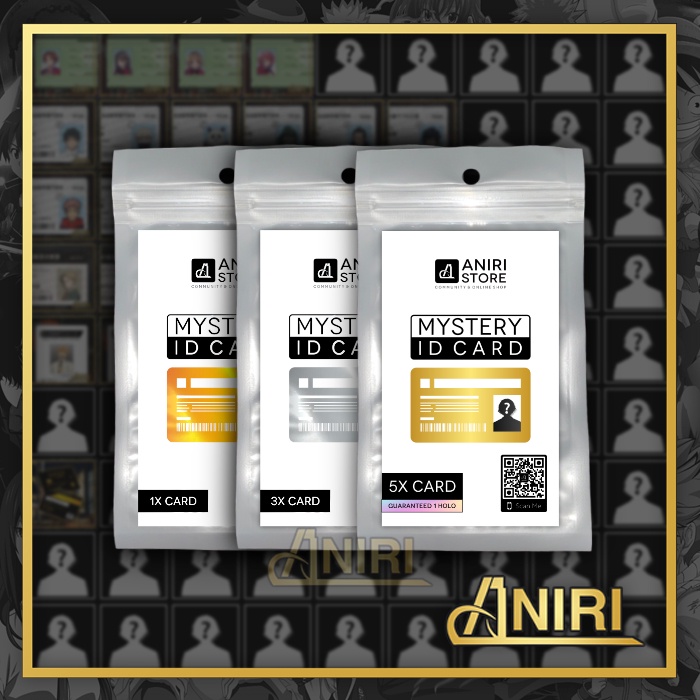 

Anime ID Card Misteri LIMITED STOCK