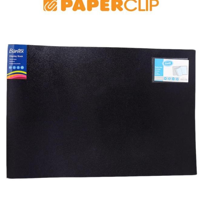 

MURAH DISPLAY BOOKS / CLEAR HOLDER BANTEX 3164 A3 20 10 BLACK