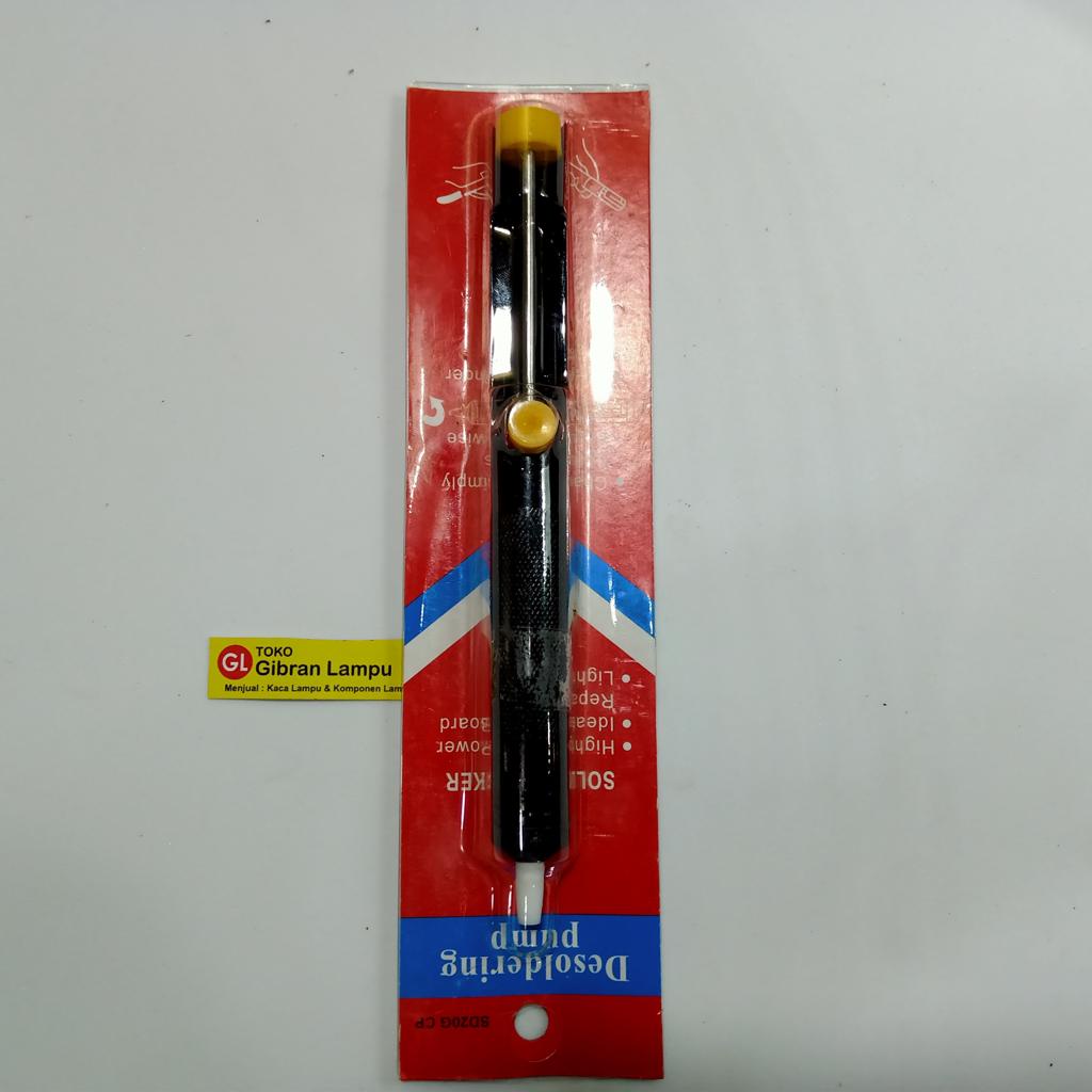 Atractor Murah Hitam - Penyedot Penghisap Timah Solder Anti Slip - Solder Attractor