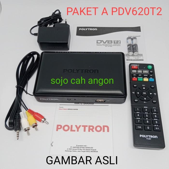 set top box polytron pdv 620t2 stb dvb t2 penerima siaran tv digital