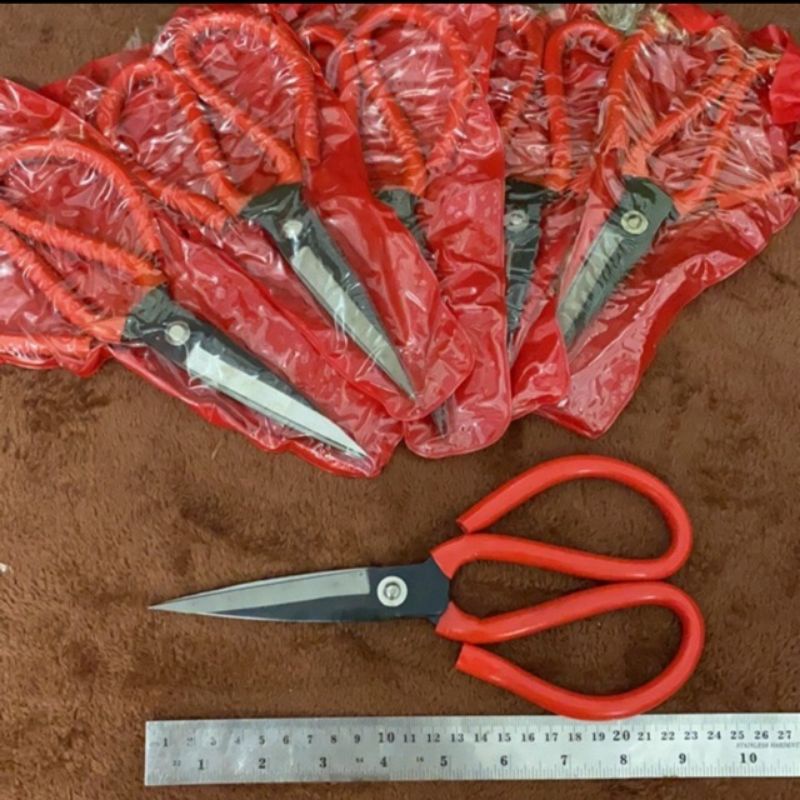 Gunting kodok ( clad blade scissors LDH ) besar sedang kecil