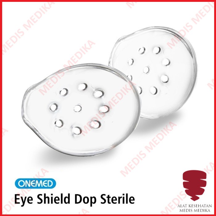 Eye Shield Dop Sterile Onemed Pelindung Mata Protector Steril Pasca Operasi Katarak