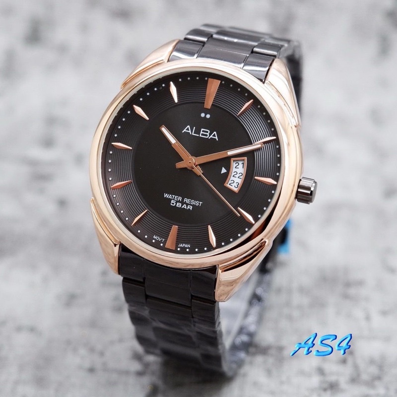 Jam Tangan Pria Alba Tngal Aktif Stainless