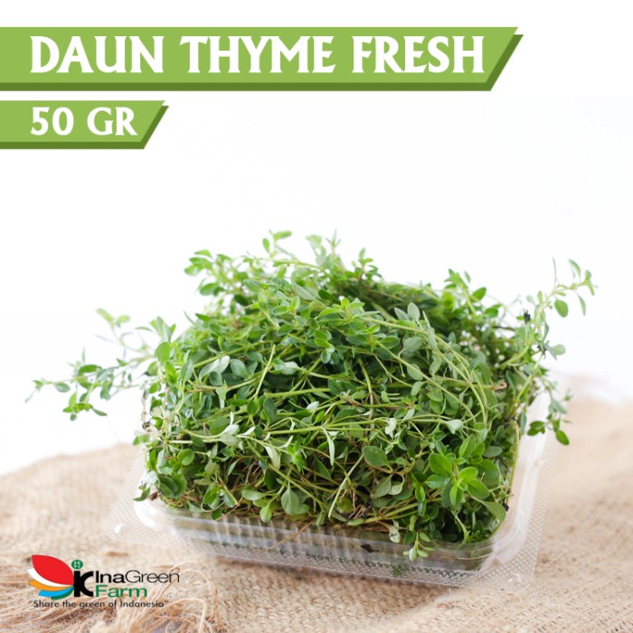 

Inagreen Farm Bandung Daun Thyme Fresh 50 Gram