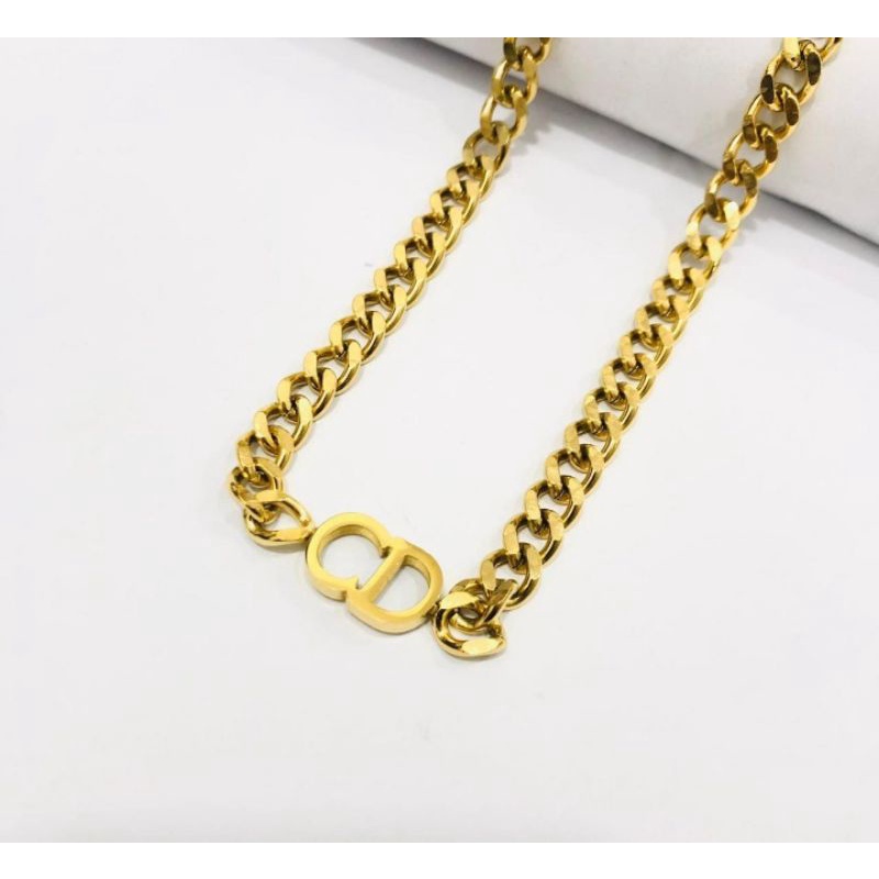 Kalung titanium CD rantai