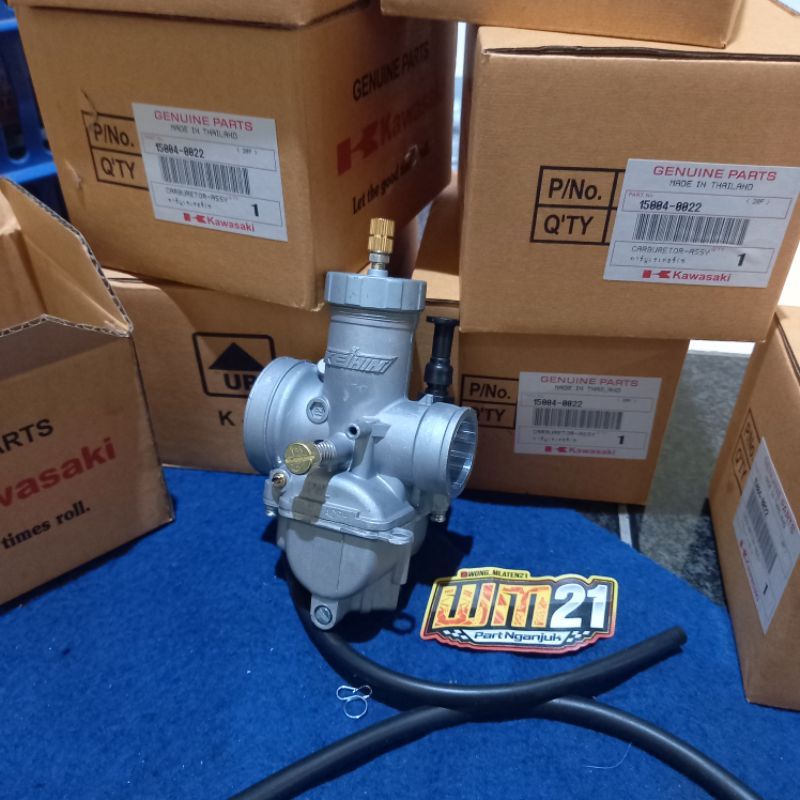 KARBURATOR NINJA KARBU NINJA PWL 28 ORIGINAL THAILAND MERK KAWASAKI CARBURETOR ORI KEIHIN TAILAND RR