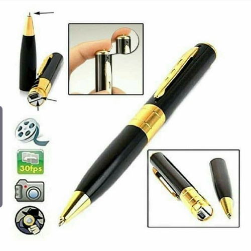 

Spy Camera Pen BPR 6 - Kamera Tersembunyi Model Pulpen - Hidden Camera