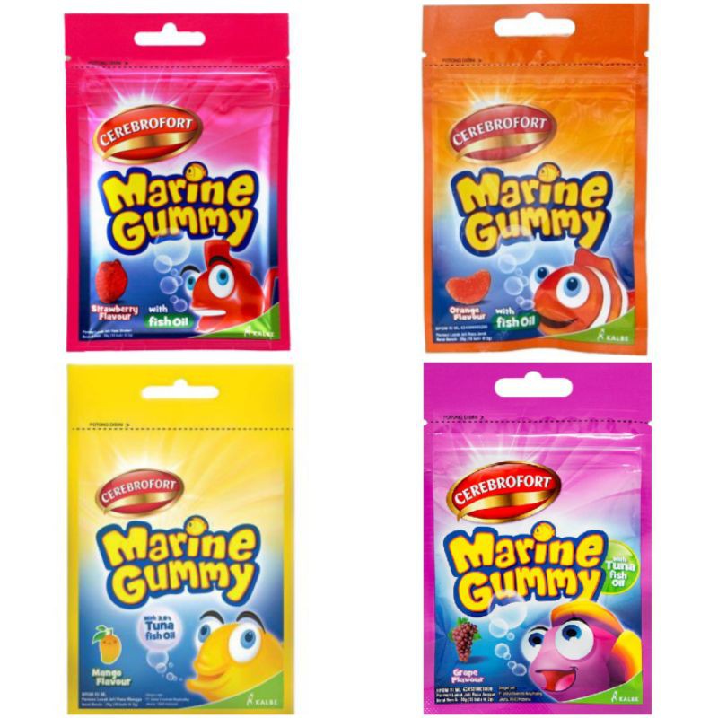 Marine Gummy / Vitamin Anak / Permen Jelly Marine Gummy