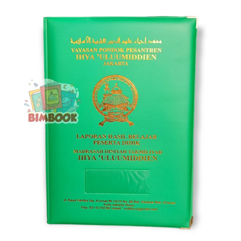 Map Rapot Raport ijazah k13 costum Nama Sekolah